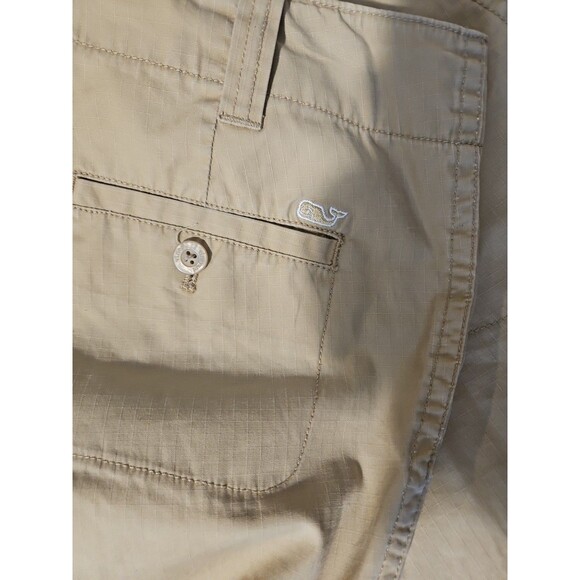 Vineyard Vines Khaki Capri Womens Size 2 Cropped Pants 32x28 (A265) - Picture 5 of 8